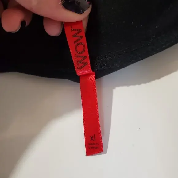 Spanx Ready To Wow Black Faux Leather Riding Leggings Womens Size XL Shapewear - Picture 10 of 13